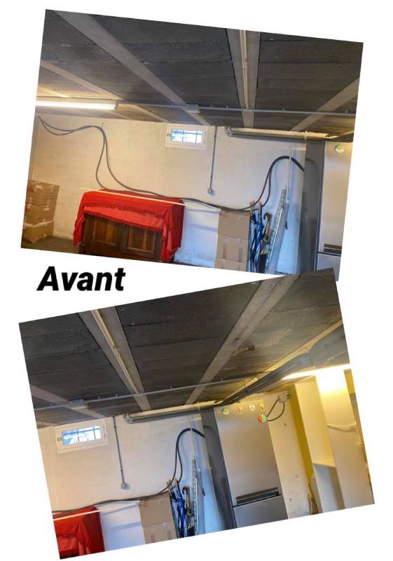  Electricien pour remplacement de vieux luminaires néons par des réglettes LED à Crêches-sur-Saône